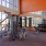 fitness center with exercise equipment