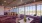 lounge area with seating and large windows